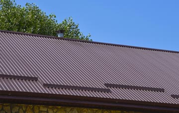 typical Goathurst Common corrugated roof uses